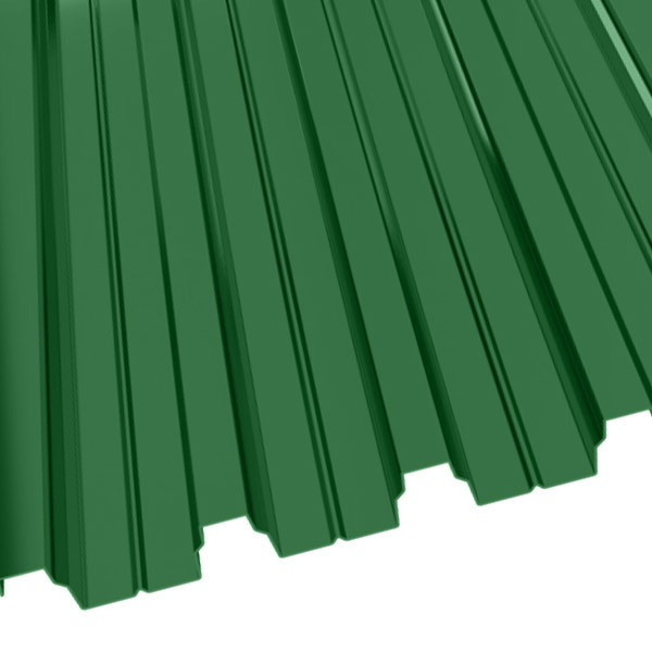 Профнастил Н-75 (800/750) 1 полиэстер RAL 6002 (лиственно-зеленый)