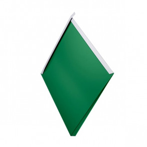 Декоративная панель «Металлошашка» (354/354) полиэстер 0,5 RAL 6029 (мятно-зеленый)