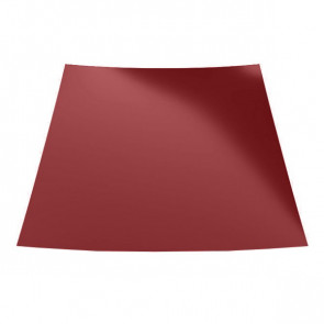 Гладкий лист с защитной пленкой (1250) 0,4 полиэстер RAL 3003 (рубиново-красный)