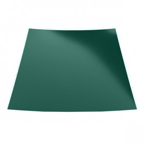 Гладкий лист с защитной пленкой (1250) 0,9 полиэстер RAL 6005 (зеленый мох)