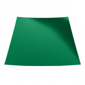 Гладкий лист с защитной пленкой (1250) 0,8 полиэстер RAL 6029 (мятно-зеленый)