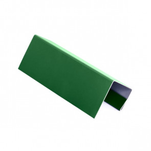 J – профиль для БЛОК ХАУСА двойного, 1,25 м, полиэстер, RAL 6002 (лиственно-зеленый)