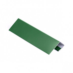 J – профиль для металлосайдинга, 1,25 м, полиэстер, RAL 6002 (лиственно-зеленый)