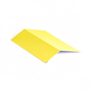 Карнизная планка (60*80), 1,25 м, полиэстер RAL 1018 (цинково-желтый)