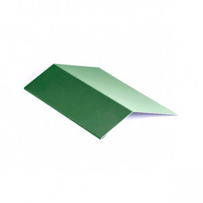 Карнизная планка (60*80), 1,25 м, полиэстер RAL 6002 (лиственно-зеленый)