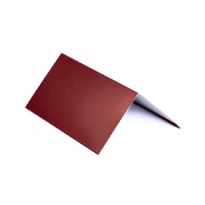 Конек (150 *150), 1,25 м, полиэстер RAL 3011 (коричнево-красный)