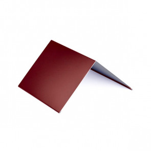 Конек (200*200), 2 м, полиэстер RAL 3011 (коричнево-красный)