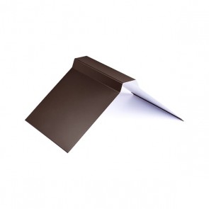 Конек фигурный (200*200), 1,25 м, полиэстер RAL 8017 (шоколадно-коричневый)