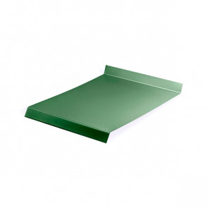 Отлив оконный (20x250x20x10)*1250 полиэстер RAL 6002 (лиственно-зеленый)