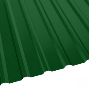 Профнастил МП-20 (1150/1100) 0,7 полиэстер RAL 6002 (лиственно-зеленый)