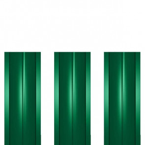 Штакетник металлический ШМ-114 (прямой) 0,5 полиэстер RAL 6029 (мятно-зеленый)