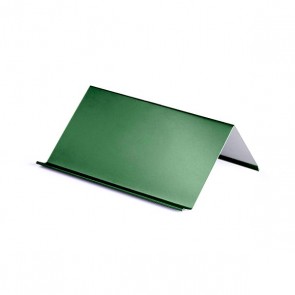 Торцевая планка простая (100*110), 2 м, полиэстер RAL 6002 (лиственно-зеленый)