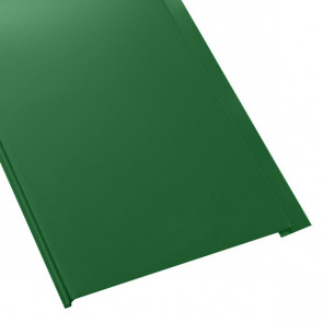 Металлосайдинг Универсальный (вертикальный) в пленке (275/245) 0,45 полиэстер RAL 6002 (лиственно-зеленый)
