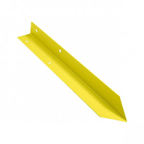 Внутренний угол борта грядки металлической КРОМА (42*42*416) RAL 1018 (цинково-желтый)