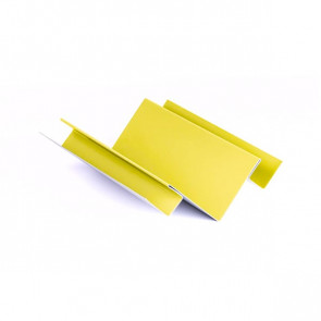 Внутренний угол сложный для металлосайдинга, 1,25 м, полиэстер, RAL 1018 (цинково-желтый)