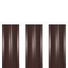Штакетник металлический ШМ-114 (прямой) 0,4 полиэстер RAL 8017 (шоколадно-коричневый)