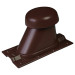 Выход вентиляции для R-20 D=110/H=200 мм, RAL 8017 (шоколадно-коричневый), пластик