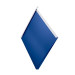Декоративная панель «Металлошашка» (354/354) полиэстер 0,7 RAL 5005 (сигнальный синий)