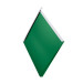 Декоративная панель «Металлошашка» (354/354) полиэстер 0,45 RAL 6029 (мятно-зеленый)