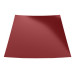 Гладкий лист с защитной пленкой (1250) 0,45 полиэстер RAL 3003 (рубиново-красный)