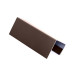 J – профиль для БЛОК ХАУСА двойного, 1,25 м, полиэстер, RAL 8017 (шоколадно-коричневый)