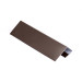 J – профиль для металлосайдинга, 2 м, стальной бархат, RAL 8017 (шоколадно-коричневый)