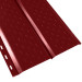 Софит "Эльбрус" перфорированный в пленке (264/240) 0,5 полиэстер RAL 3003 (рубиново-красный)