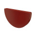 Заглушка желоба D 185 «МП Проект», RAL 3011 (коричнево-красный)