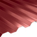Профнастил НС-21 (1080/1000) 0,45 полиэстер RAL 3011 (коричнево-красный)