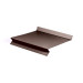 Отлив оконный (20x190x20x20)*2000 полиэстер RAL 8017 (шоколадно-коричневый)
