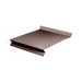Отлив оконный (20x250x20x20)*2000 стальной бархат RAL 8017 (шоколадно-коричневый)