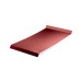 Отлив оконный (20x350x20x10)*1250 полиэстер RAL 3011 (коричнево-красный)