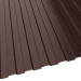 Профнастил МП-10 (1200/1100) 0,5 полиэстер RAL 8017 (шоколадно-коричневый)