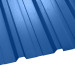 Профнастил НС-35 (1075/1015) 0,55 полиэстер RAL 5005 (сигнальный синий)