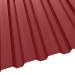 Профнастил R-20 (1150/1100) 0,4 полиэстер RAL 3011 (коричнево-красный)
