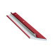 Соединитель борта грядки металлической КРОМА (90*46*20*416) RAL 3003 (рубиново-красный)
