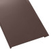 Металлосайдинг Универсальный (вертикальный) в пленке (275/245) стальной бархат 0,5 RAL 8017 (шоколадно-коричневый)