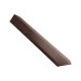 Внутренний угол борта грядки металлической КРОМА (42*42*416) RAL 8017 (шоколадно-коричневый)