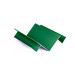 Внутренний угол сложный для БЛОК ХАУСА двойного, 2 м, полиэстер, RAL 6029 (мятно-зеленый)