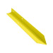 Внешний угол борта грядки металлической КРОМА (42*42*416) RAL 1018 (цинково-желтый)